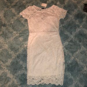 Beautiful white lace dress